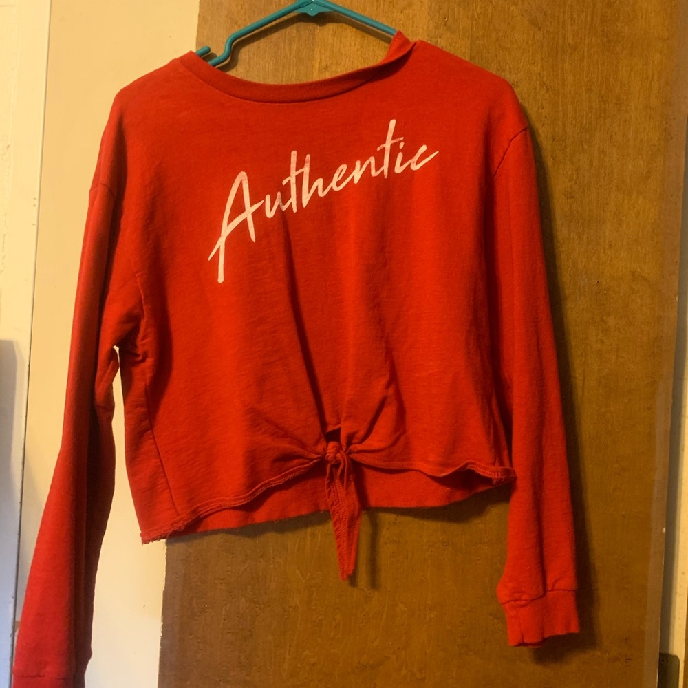 Red shirt